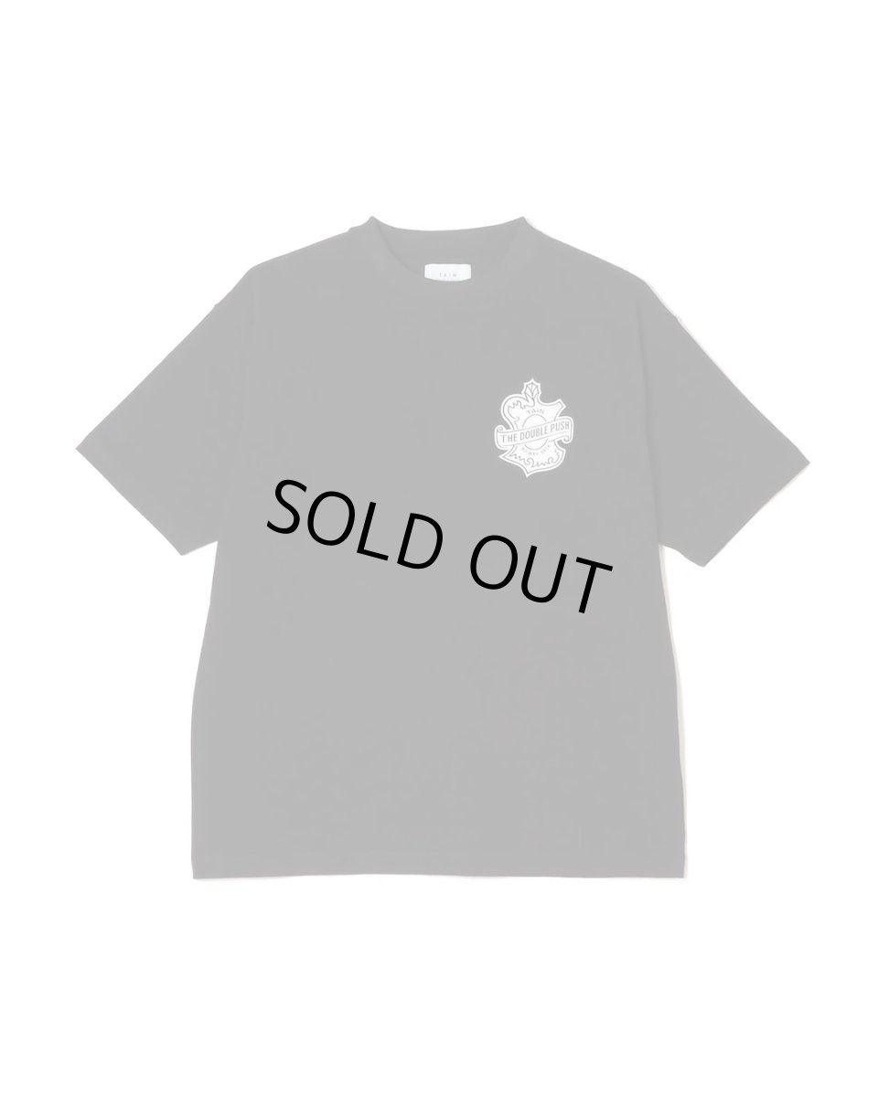 画像1: TAIN DOUBLE PUSH　TAIN EMBLEM SHORT SLEEVE T-SHIRTS (1)