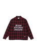 画像1: MAYO　FRONT LOGO EMBROIDERY CHECK SHIRT (1)