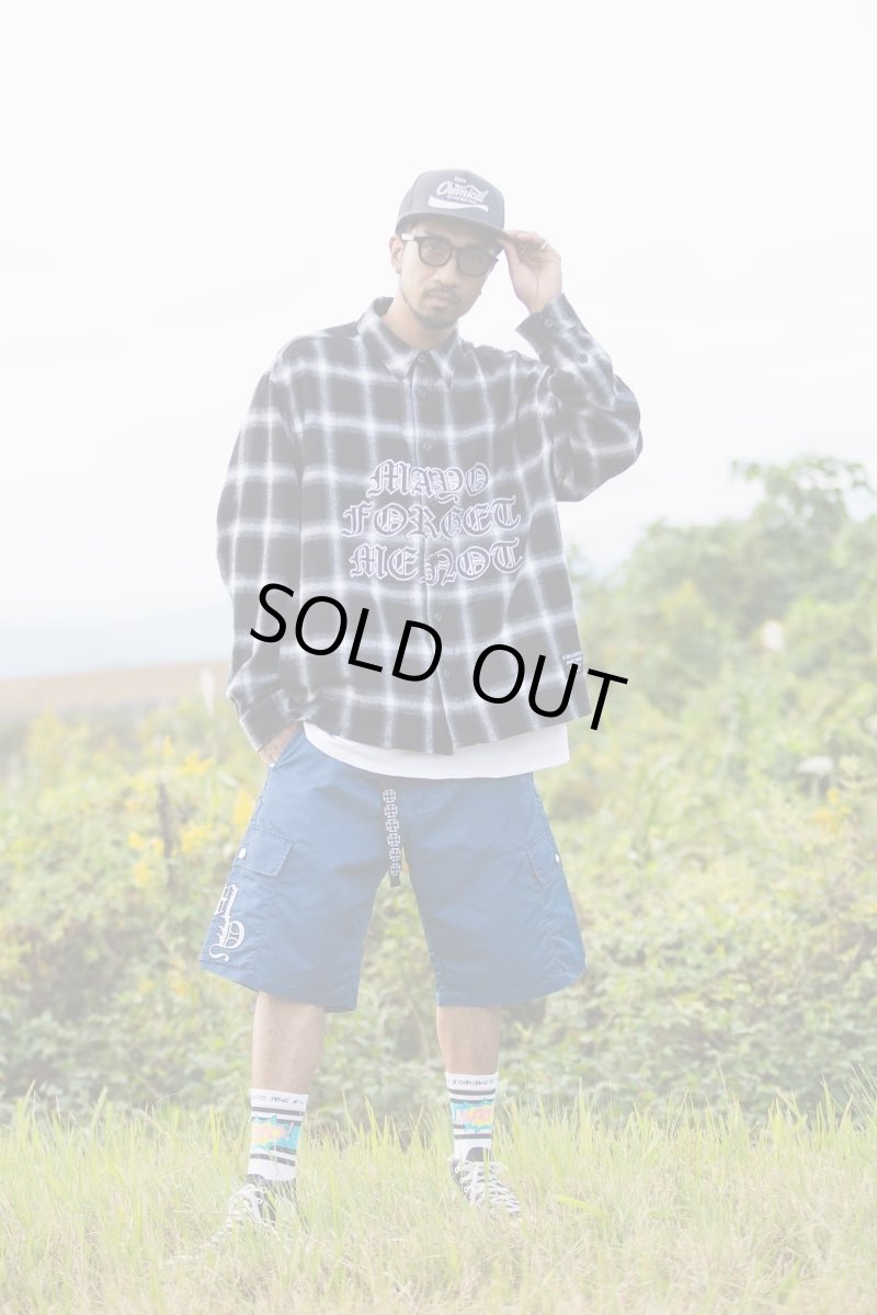 画像3: MAYO　FRONT LOGO EMBROIDERY CHECK SHIRT (3)