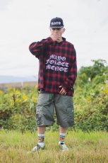画像3: MAYO　FRONT LOGO EMBROIDERY CHECK SHIRT (3)