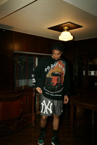 画像4: TAIN DOUBLE PUSH　RISK CULT SERVICE LONG SLEEVE T-SHIRTS (4)