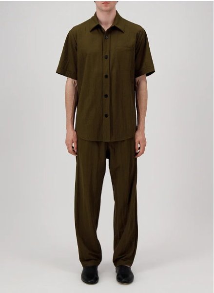 画像2: HARRIS WHARF LONDON Men summer shirt rayon (2)