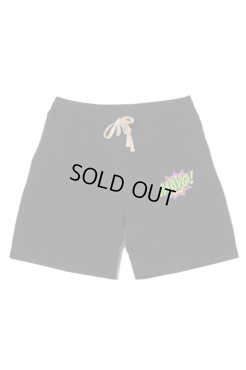 画像1: MAYO　SPEECH BUBBLE GARMENT DYE EMBROIDERY SWEAT SHORTS (1)
