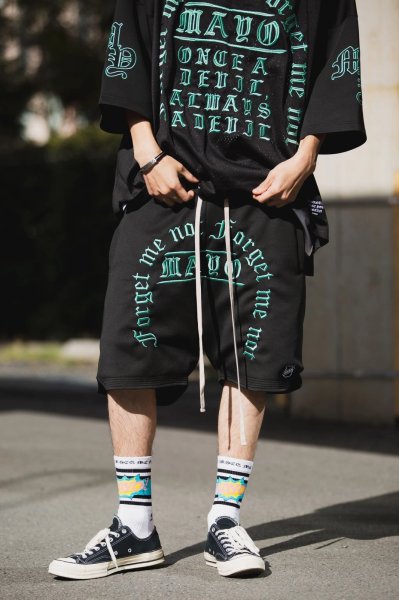 画像4: MAYO　Mayo Thornes Embroidered Game Shorts (4)