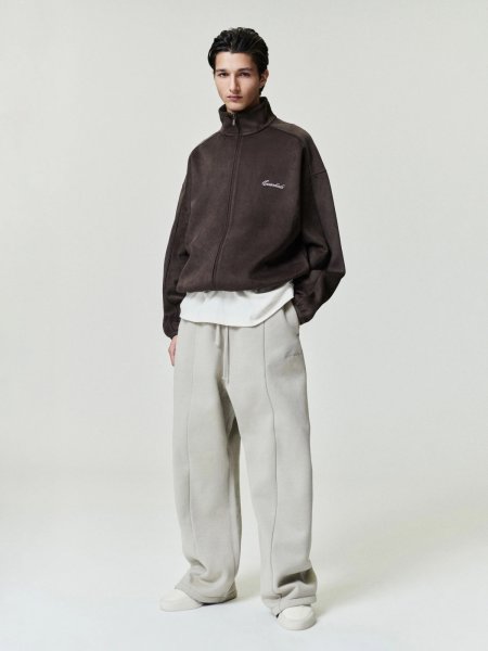 画像4: ESSENTIALS FEAR OF GOD　Suede Fleece Signature Modern Track Jacket W/ Piping (4)
