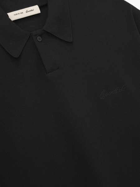画像3: ESSENTIALS FEAR OF GOD　Pique Signature 90s Cropped Polo (3)