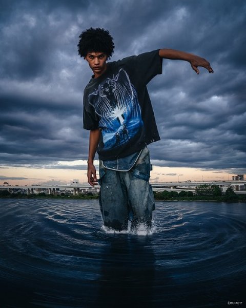 画像3: SAINT Mxxxxxx_進撃の巨人　ATTACK ON TITAN AOT_SS TEE (3)