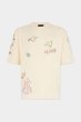 画像1: DSQUARED2 Handmade Scribbles ルーズフィット Tシャツ (1)