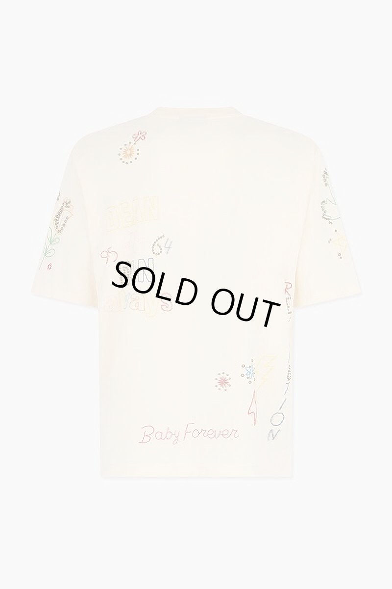 画像2: DSQUARED2 Handmade Scribbles ルーズフィット Tシャツ (2)