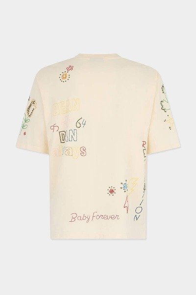 画像2: DSQUARED2 Handmade Scribbles ルーズフィット Tシャツ (2)