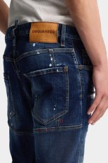 画像4: DSQUARED2 Red Spot ミディアムウォッシュ Biker ジーンズ (4)