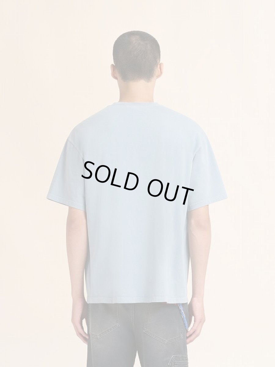 画像3: MARNI  パッチ コットン Tシャツ ライトブルー (3)