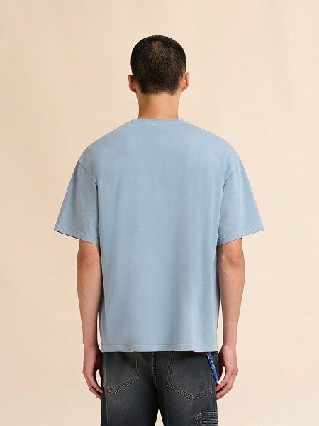 画像3: MARNI  パッチ コットン Tシャツ ライトブルー (3)