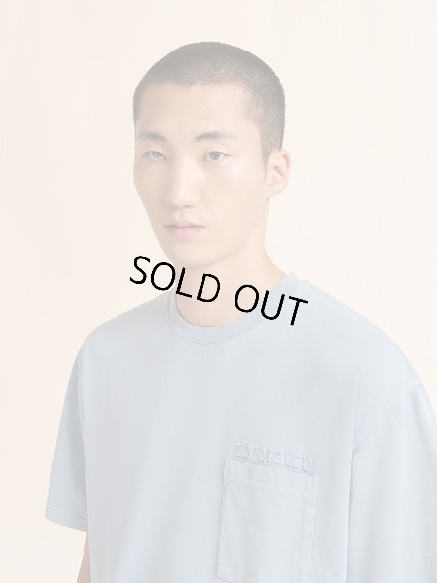 画像4: MARNI  パッチ コットン Tシャツ ライトブルー (4)
