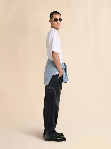 画像5: MARNI  フロッキーMarni Animal Alphabetロゴ ホワイト コットンTシャツ (5)