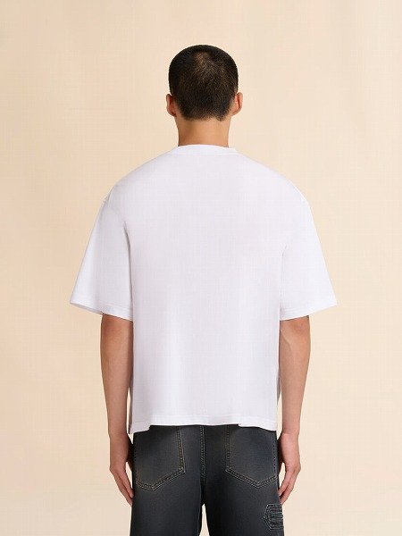 画像3: MARNI  フロッキーMarni Animal Alphabetロゴ ホワイト コットンTシャツ (3)