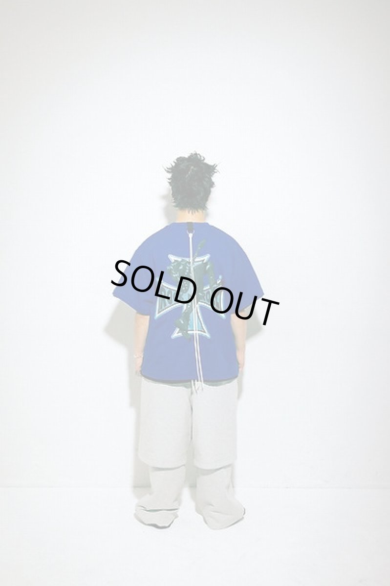 画像4: mindseeker  Cross Punk Tee / BLACK (4)