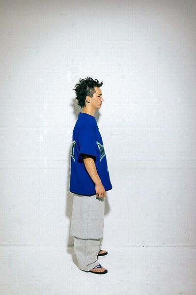 画像5: mindseeker  Cross Punk Tee / BLUE (5)
