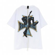画像2: mindseeker  Cross Punk Tee / WHITE (2)