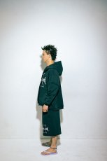 画像6: mindseeker  Cross Punk Sweat Shorts / BLACK (6)