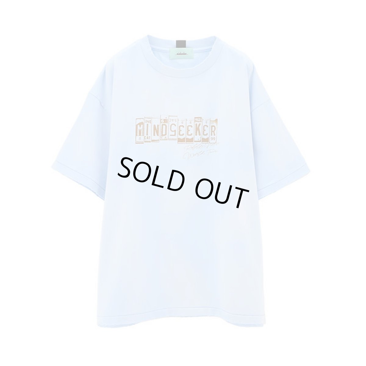 画像1: mindseeker  MDSK TOUR Tee / CYAN (1)