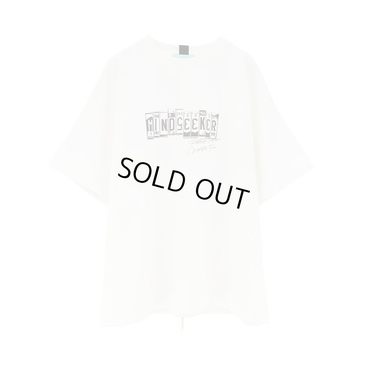画像1: mindseeker  MDSK TOUR Tee / WHITE (1)