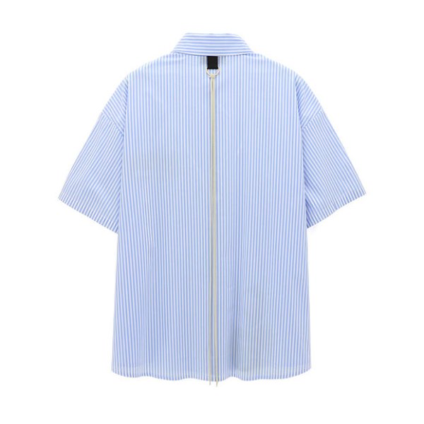 画像2: mindseeker  Scream Boy Short Sleeve Shirts / STRIPE (2)