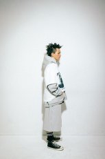 画像5: mindseeker  Cross Punk Sweat Shorts / GRAY (5)