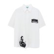 画像1: mindseeker  Scream Boy Short Sleeve Shirts / WHITE (1)
