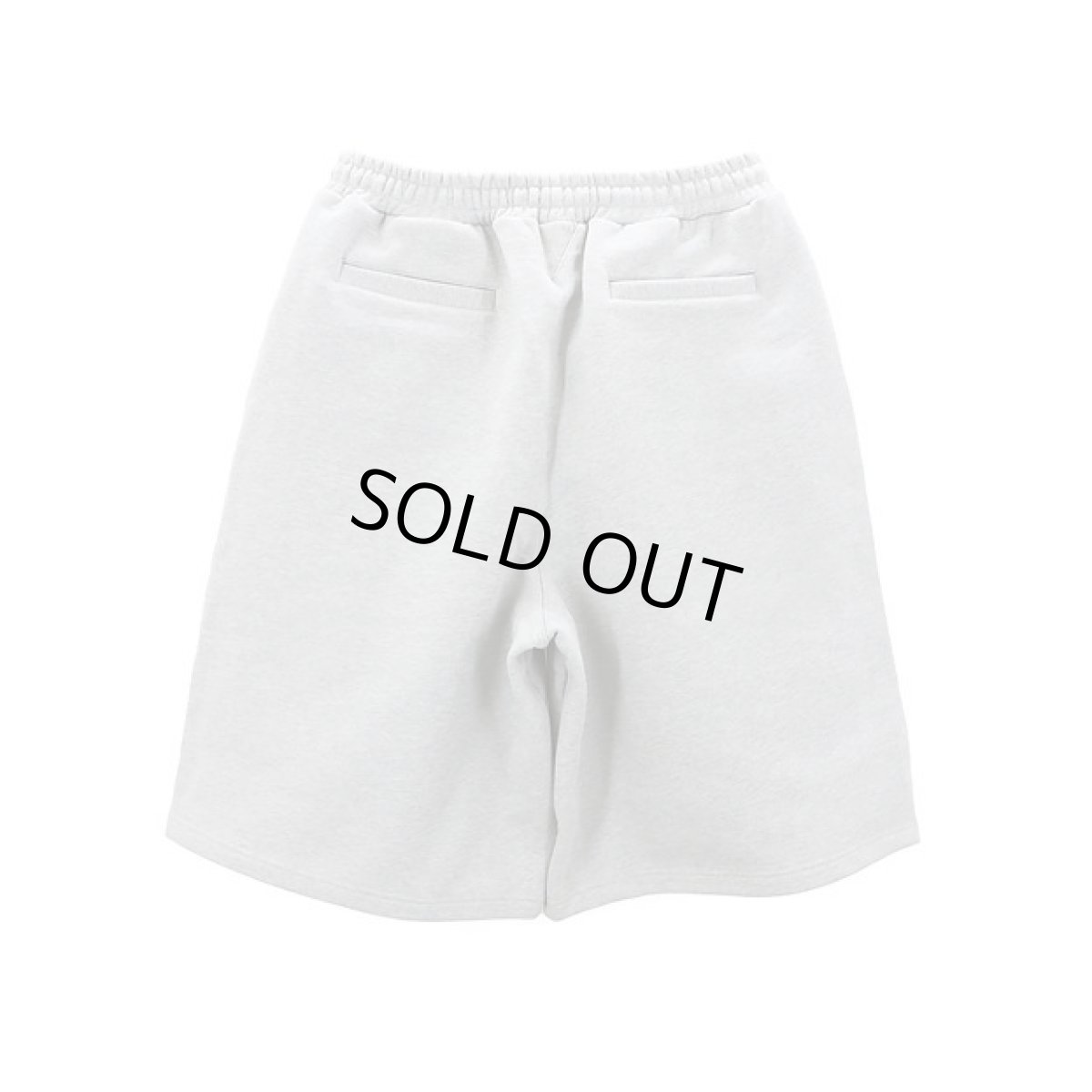画像2: mindseeker  Cross Punk Sweat Shorts / GRAY (2)