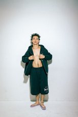 画像3: mindseeker  Cross Punk Sweat Shorts / BLACK (3)