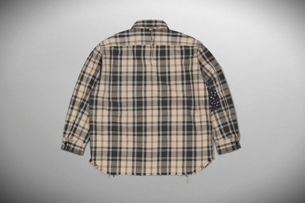 画像2: Sean Wotherspoon　MJ SW Plaid Flannel Shirt (2)