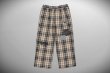 画像1: Sean Wotherspoon　MJ SW Plaid Flannel Beach Pants (1)