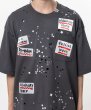 画像2: Maison MIHARA YASUHIRO Embellished Sticker T-shirt (2)