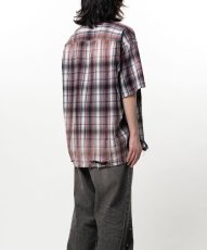 画像6: Maison MIHARA YASUHIRO Embellished Sticker Short Sleeve Check Shirt (6)