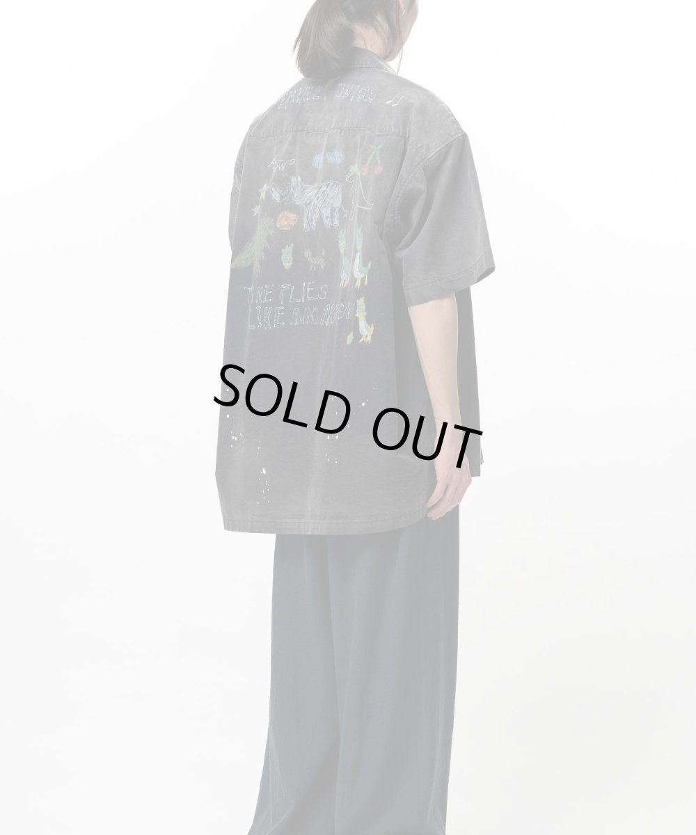 画像7: Maison MIHARA YASUHIRO Hand Drawing Print Shirt (7)