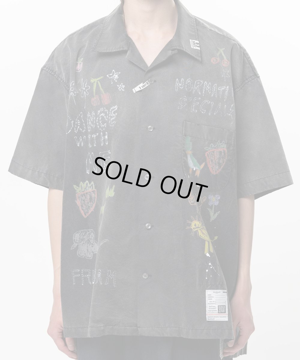 画像3: Maison MIHARA YASUHIRO Hand Drawing Print Shirt (3)