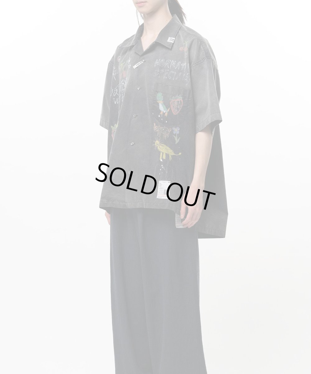 画像6: Maison MIHARA YASUHIRO Hand Drawing Print Shirt (6)