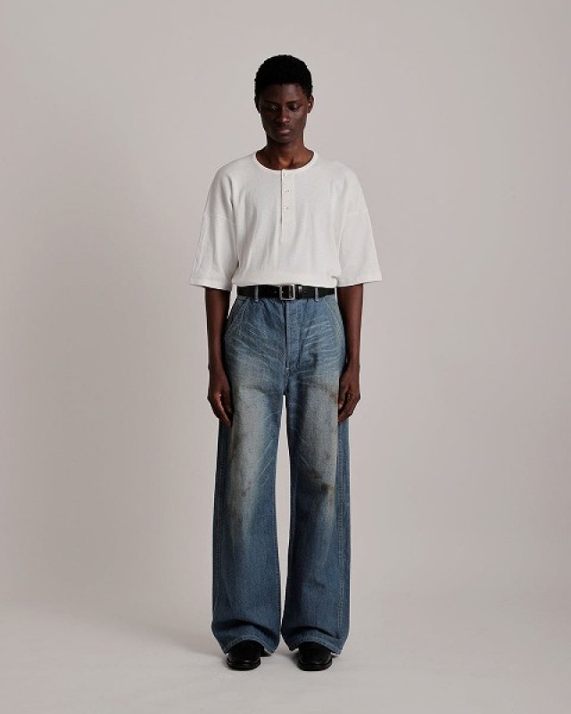 画像1: T.T (Taiga Takahashi)　LOT.717 PAINTER PANTS WITH BUCKLE (1)