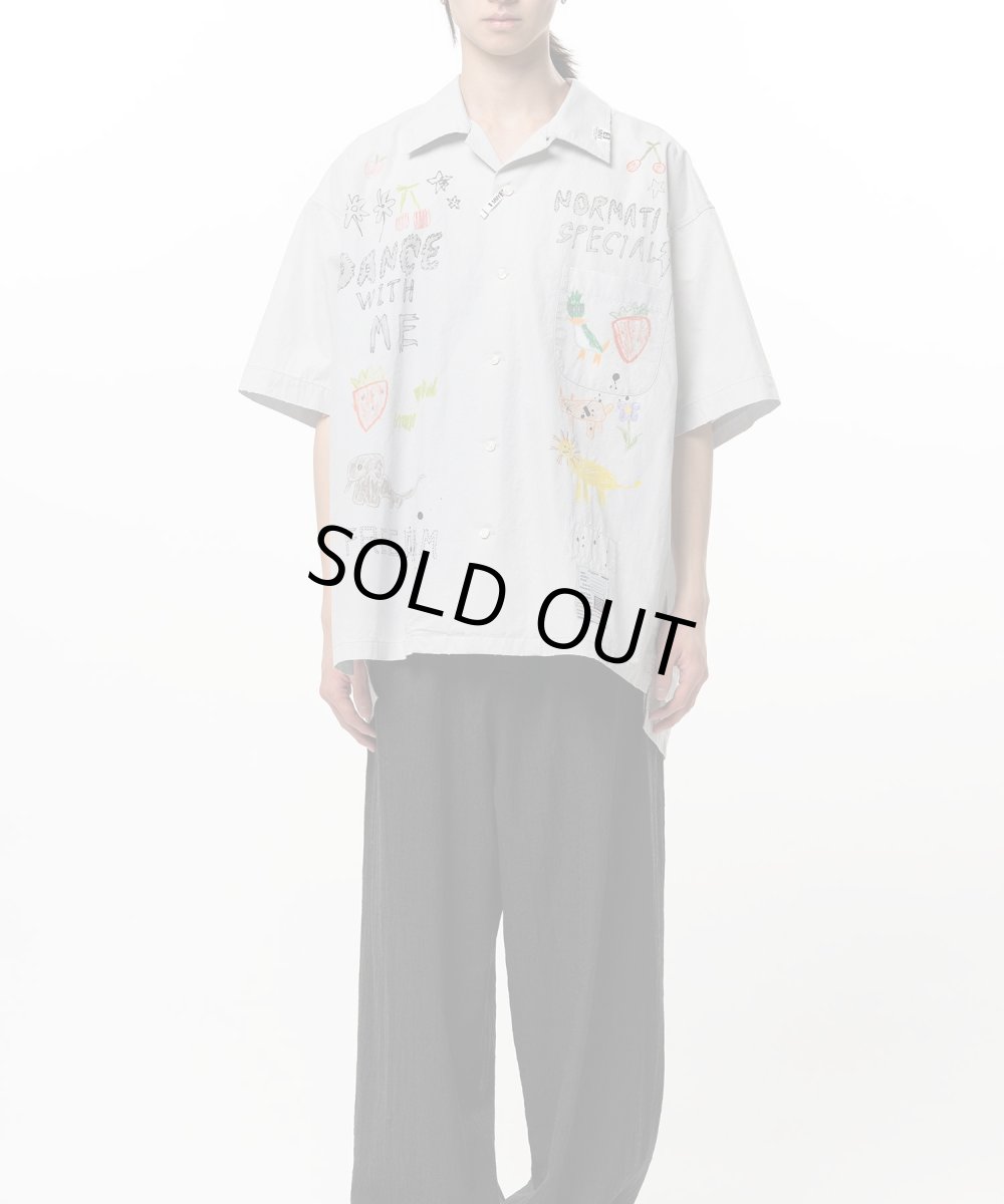 画像5: Maison MIHARA YASUHIRO Hand Drawing Print Shirt (5)