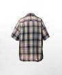 画像2: Maison MIHARA YASUHIRO Embellished Sticker Short Sleeve Check Shirt (2)