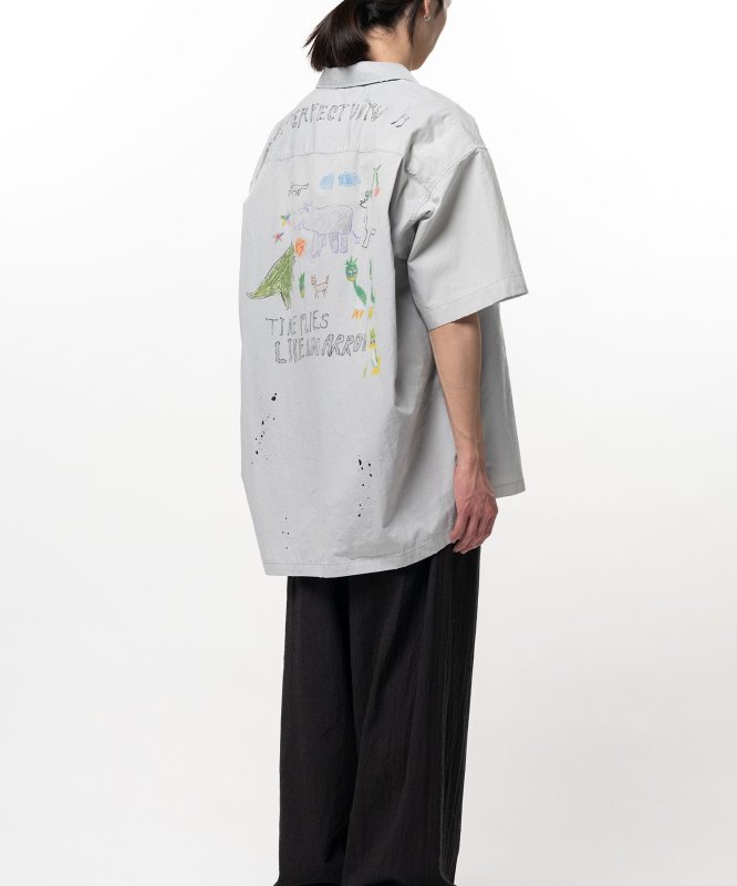 画像7: Maison MIHARA YASUHIRO Hand Drawing Print Shirt (7)