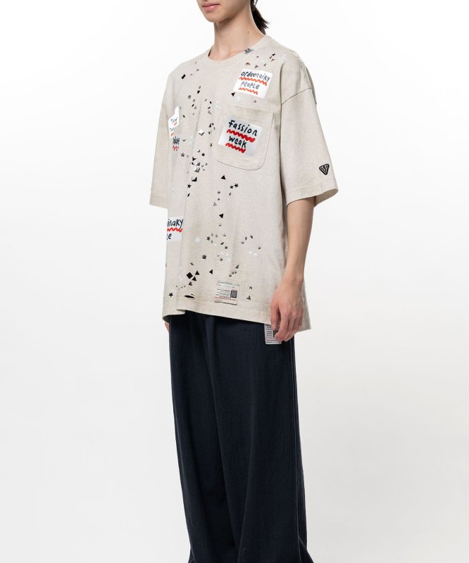 画像6: Maison MIHARA YASUHIRO Embellished Sticker T-shirt (6)