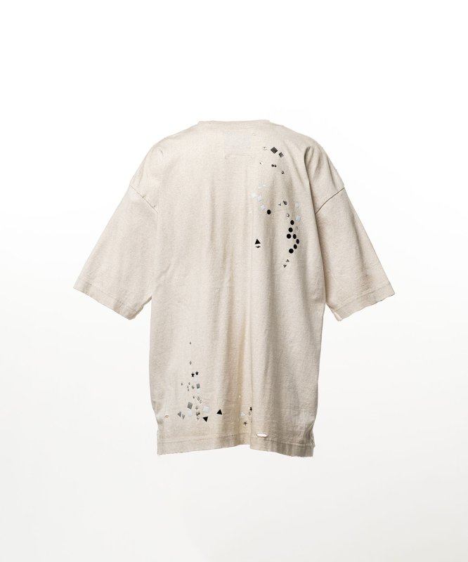 画像2: Maison MIHARA YASUHIRO Embellished Sticker T-shirt (2)