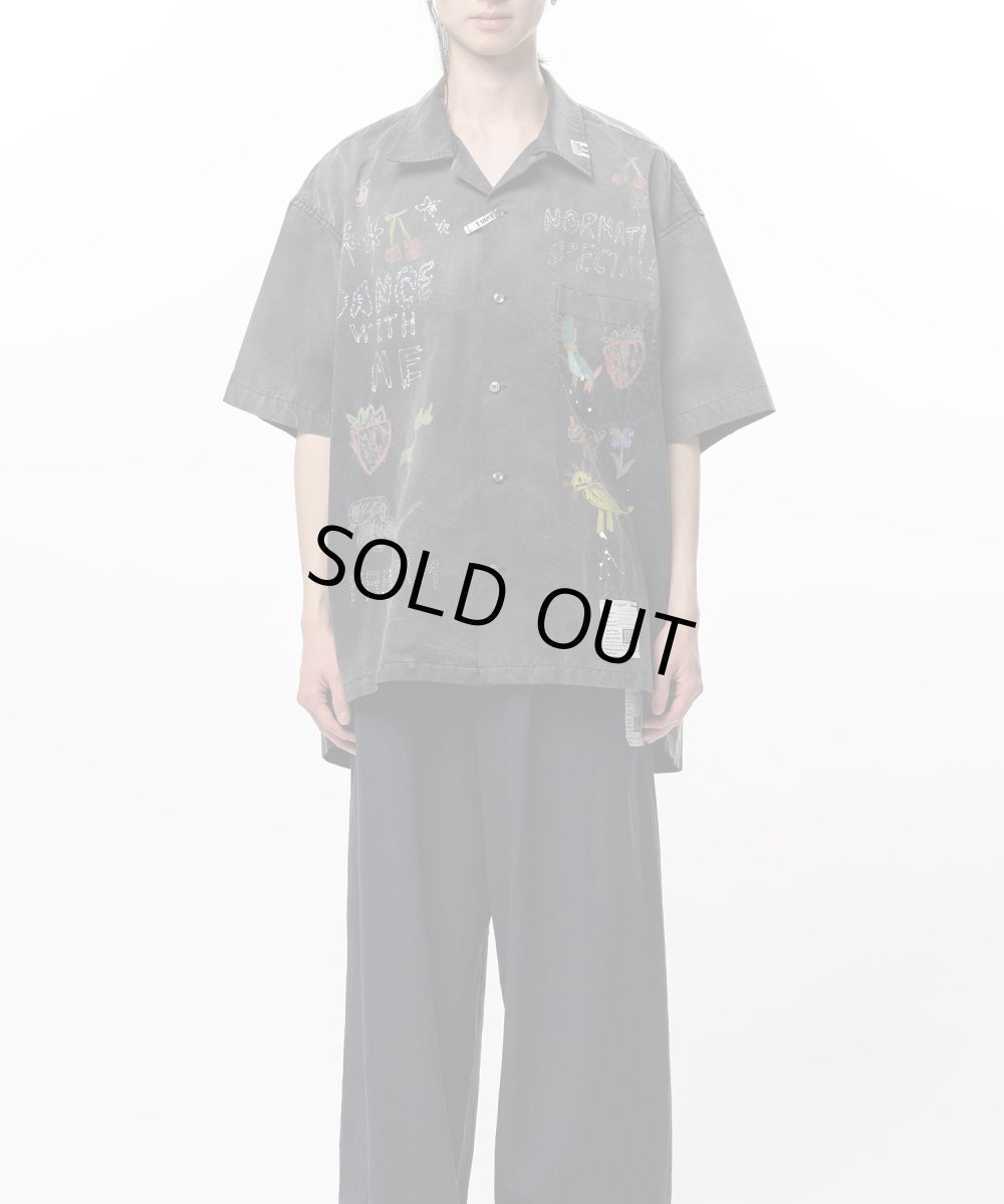 画像5: Maison MIHARA YASUHIRO Hand Drawing Print Shirt (5)