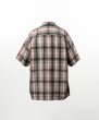 画像2: Maison MIHARA YASUHIRO Embellished Sticker Short Sleeve Check Shirt (2)