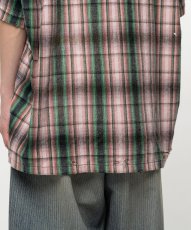 画像4: Maison MIHARA YASUHIRO Embellished Sticker Short Sleeve Check Shirt (4)