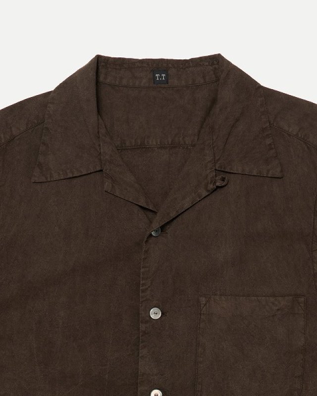画像5: T.T (Taiga Takahashi)　LOT.113 OPEN COLLAR SHIRT (5)
