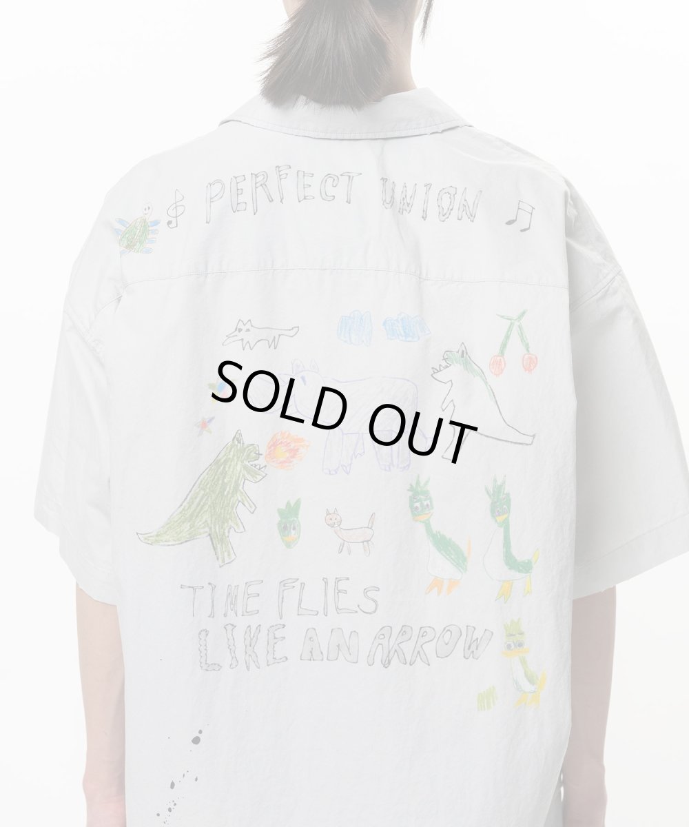 画像4: Maison MIHARA YASUHIRO Hand Drawing Print Shirt (4)