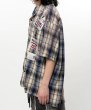 画像4: Maison MIHARA YASUHIRO Embellished Sticker Short Sleeve Check Shirt (4)